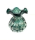 Murano verde c/ fragmentos dourados - 14X12 - comprar online