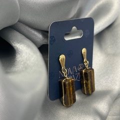 BRINCO TOQUINHO TARRACHAS (OURO)- OLHO DE TIGRE - comprar online