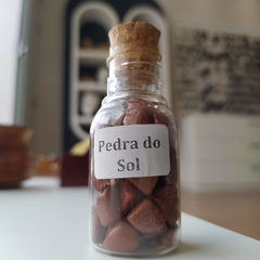 GARRAFA DE PEDRAS- PEDRA DO SOL