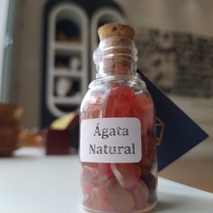 GARRAFA DE PEDRAS- ÁGATA NATURAL