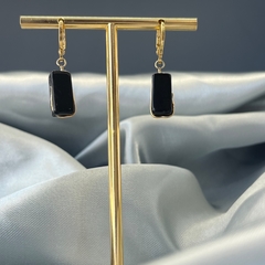 BRINCO TOQUINHO ARGOLINHA (OURO)- ÔNIX - Nova Topázio