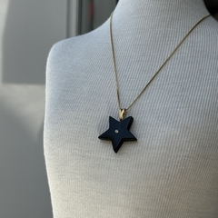 PINGENTE ESTRELA C/ STRASS- ÔNIX - comprar online