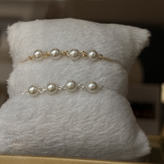 PULSEIRA PÉROLAS ESPAÇADAS - Nova Topázio