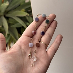 PULSEIRA BOTÃO (OURO)- MISTA