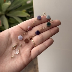 Imagem do PULSEIRA BOTÃO (OURO)- MISTA