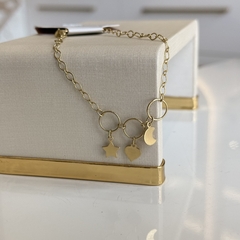 Imagem do PULSEIRA CIGANINHA E MEDALHA
