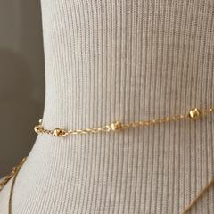 CHOCKER CADEADINHO 30CM BOLINHAS - Nova Topázio