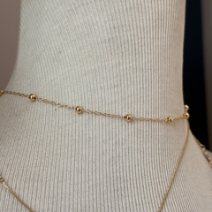 CHOCKER CADEADINHO 30CM BOLINHAS - comprar online