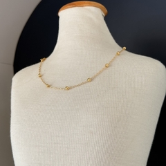 CHOCKER CADEADINHO 30CM BOLINHAS - comprar online