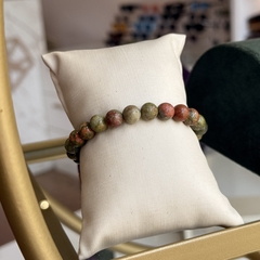 PULSEIRA BOLA 8MM- UNAKITA - Nova Topázio