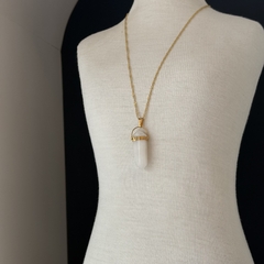 PINGENTE OBELISCO- QUARTZO BRANCO - comprar online