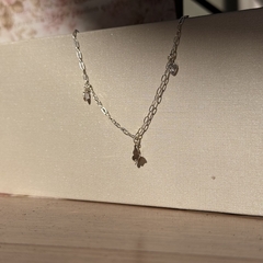 PULSEIRA PRATA 925 - BORBOLETA C ZIRCONIA CORAÇÃO AMETISTA na internet