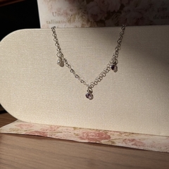 PULSEIRA PRATA 925 - ZIRCONIAS AMETISTA - comprar online