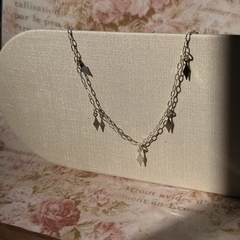 PULSEIRA PRATA 925 - MEDALHA LOSANGOS - comprar online