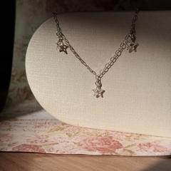 PULSEIRA PRATA 925 - 3 ESTRELAS DIAMANTADAS - comprar online