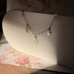 PULSEIRA PRATA 925 - ESTRELAS INTERCALADAS na internet
