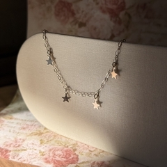 PULSEIRA PRATA 925 - MEDALHAS ESTRELA - comprar online