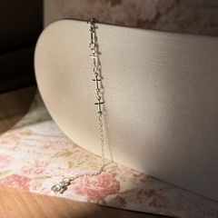 PULSEIRA PRATA 925 - CRUZ DECORRENTES - comprar online