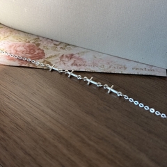 PULSEIRA PRATA 925 - CRUZ DECORRENTES - comprar online