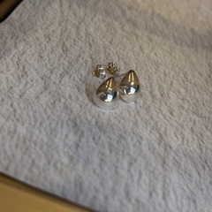 BRINCO GOTA 10X15MM - Nova Topázio