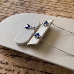 CONJUNTO GOTA 6X8 AZUL MONTANA (PRATA) - comprar online