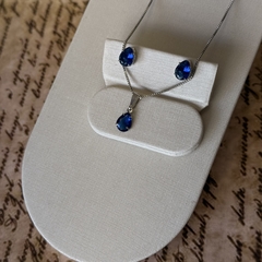 Imagem do CONJUNTO GOTA 6X8 AZUL MONTANA (PRATA)