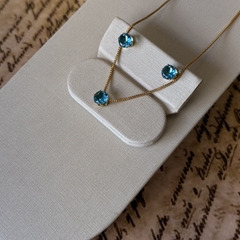 CONJUNTO 6MM AQUAMARINE na internet