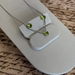 CONJUNTO REDONDO 6MM VERDE OLIVA - comprar online