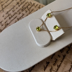 CONJUNTO REDONDO 6MM VERDE OLIVA - loja online