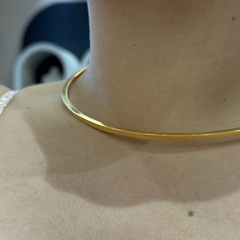 CHOCKER FIO QUADRADO (OURO) - Nova Topázio