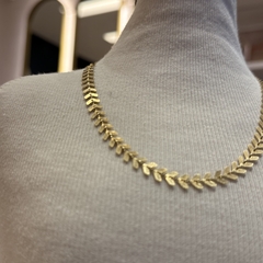 CHOCKER ESCAMA DE PEIXE (OURO) - loja online