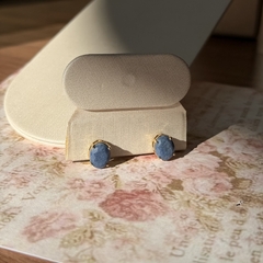 BRINCO CABOCHÃO 6x9 - QUARTZO AZUL na internet