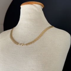 Imagem do CHOCKER ESCAMA DE PEIXE ZIRCONIA CRISTAL (OURO)