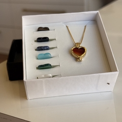 COLAR COMBO PEDRAS NATURAIAS - loja online