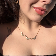 COLAR 3 ONDAS (OURO) - loja online
