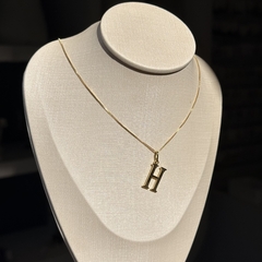 PINGENTE INICIAL LETRA H (OURO) - comprar online