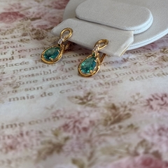 BRINCO GOTA INFINITY ZIRCONIA (OURO)
