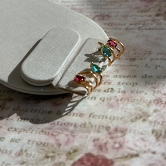 BRINCO EAR RED GREEN - loja online