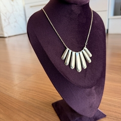 CHOCKER ELOS CURTOS GOTAS LISAS ABAULADAS ALONGADA - loja online