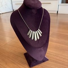 CHOCKER ELOS CURTOS GOTAS LISAS ABAULADAS ALONGADA - comprar online