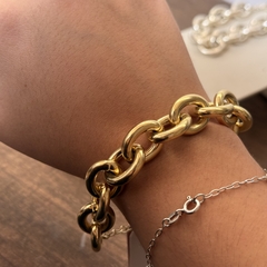 Imagem do PULSEIRA ELO GROSSO OVAL LISO