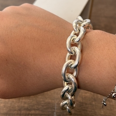 PULSEIRA ELO GROSSO OVAL LISO - loja online