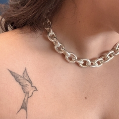 Imagem do CHOKER ELOS OVAIS CURTO GROSSO