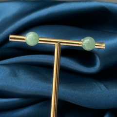 BRINCO BOLA 8MM- QUARTZO VERDE na internet