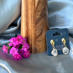 BRINCO DE CESTA (OURO)- CRISTAL