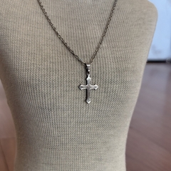 PINGENTE CRUZ PONTA FLECHA LISA 1,8X1,4 AÇO INOX - loja online