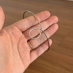 BRACELETE GOTA VASADA MAIOR AÇO INOX - loja online