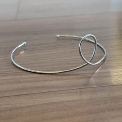 BRACELETE GOTA VASADA MAIOR AÇO INOX