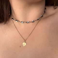 CHOKER CHAPA TORCIDA AÇO INOX - comprar online