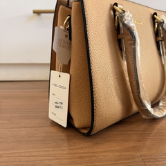 BOLSA HELOÍSA QUADRADA CAQUI - loja online